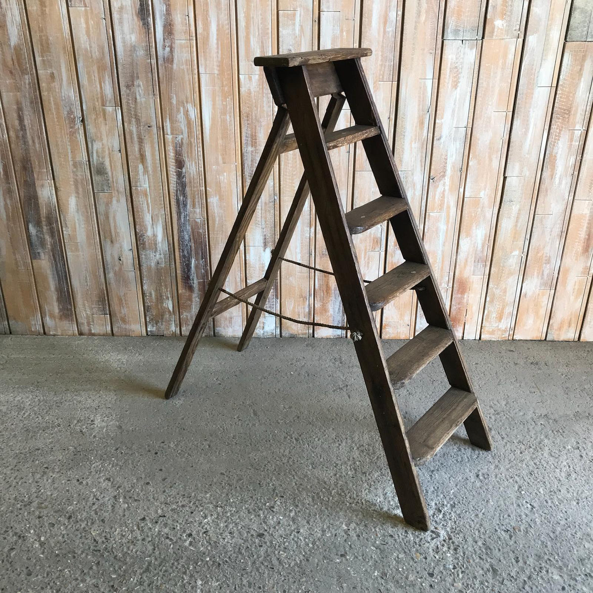 Small store wood ladder