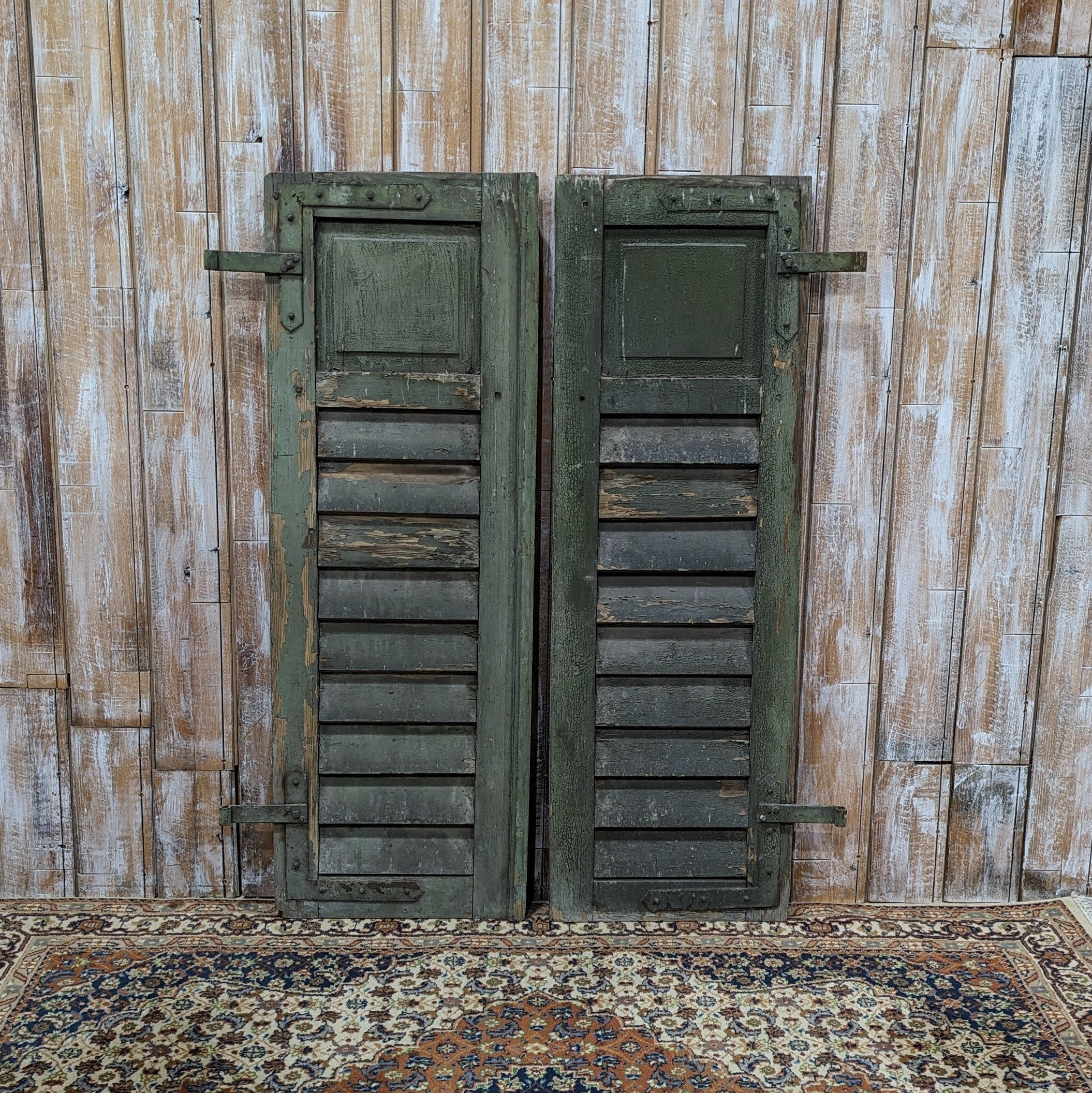 Small Green Shutters