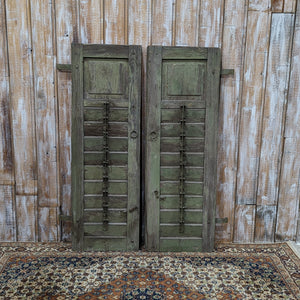 Small Green Shutters