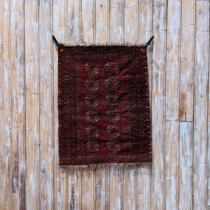 Rug 64: Small Red Vintage Rug