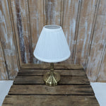 LED Table Lamp With White Shade