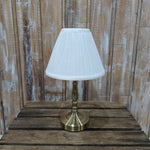 LED Table Lamp With White Shade