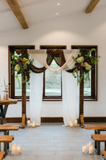 Wooden Backdrop Hire