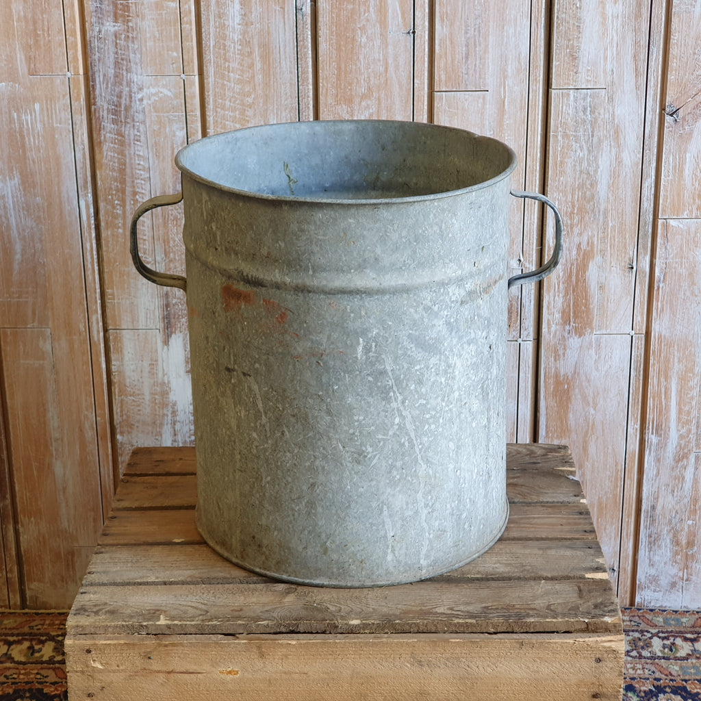 Tall Galvanised Bucket