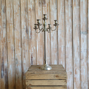 Large Silver Candelabra