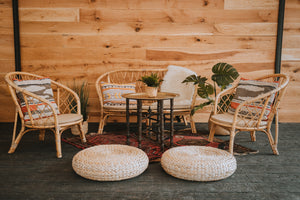 Boho Relaxed Seating Area