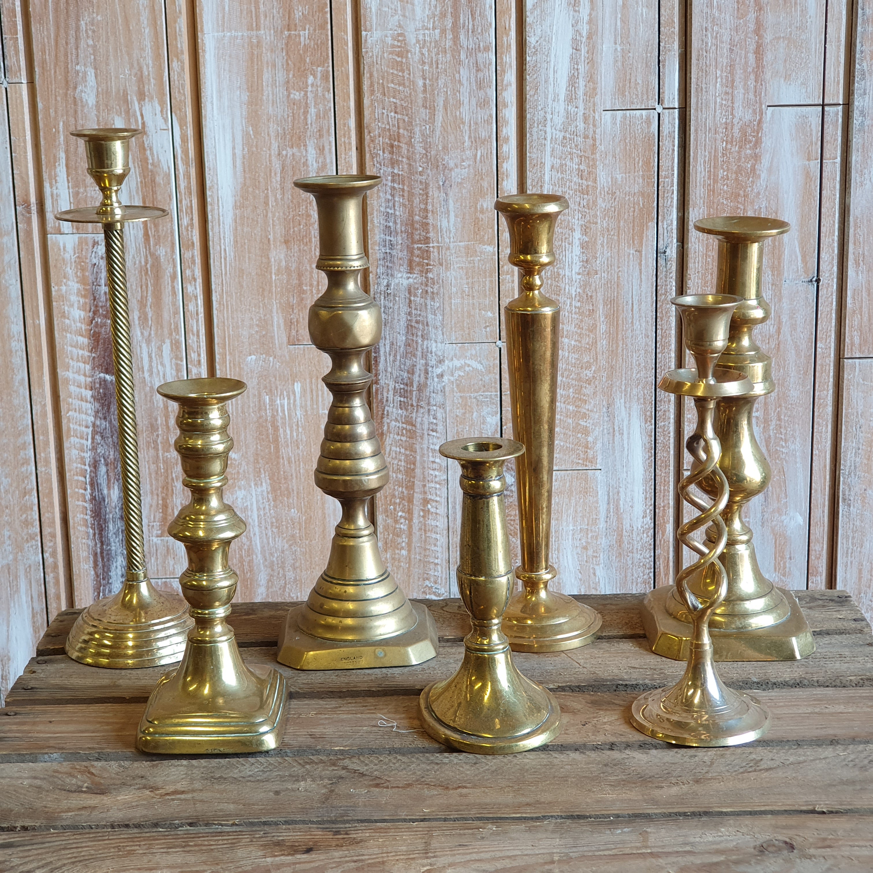 Brass Candlesticks – Locate To Create