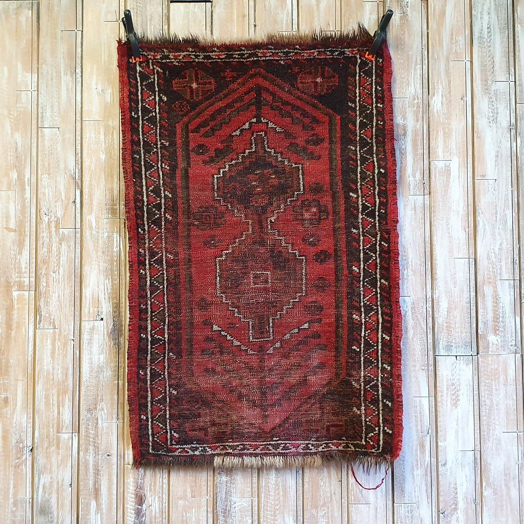 Rug 19: Red Aztec Rug