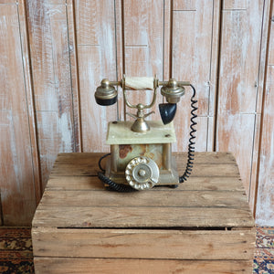 Vintage Marble Telephone