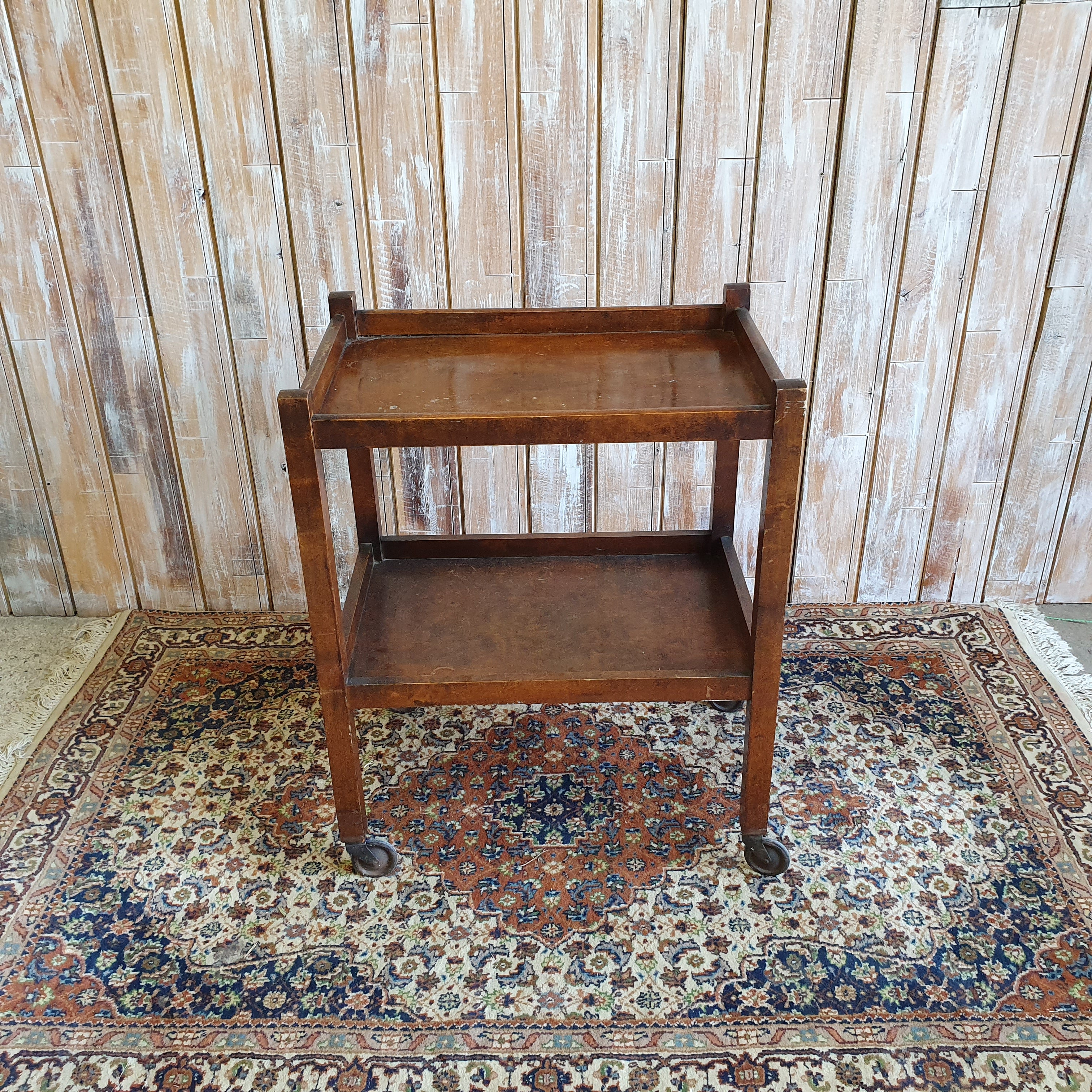Vintage Wooden Trolley