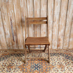 Wooden Vintage Folding Chair