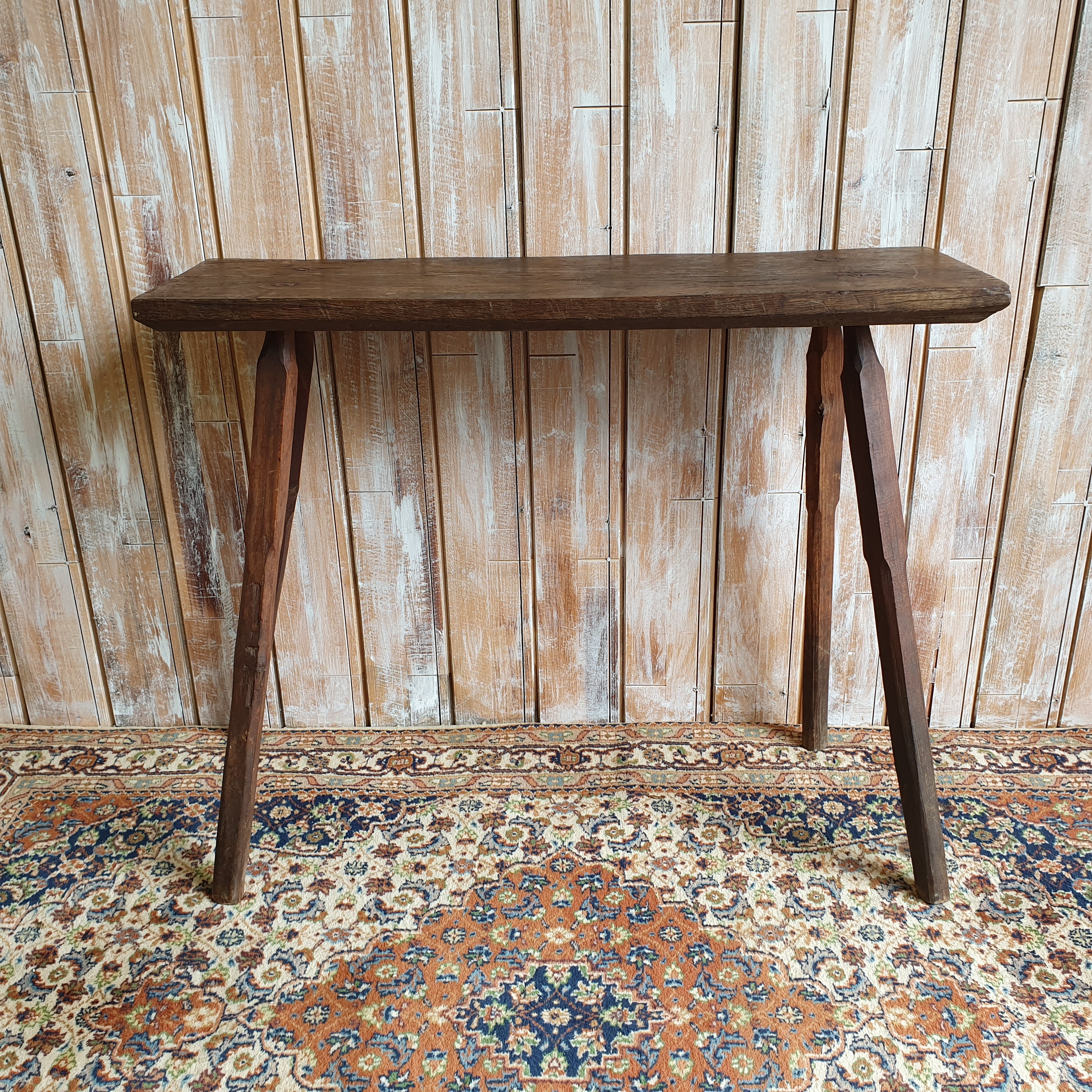 Wooden Small Pin Legged Table