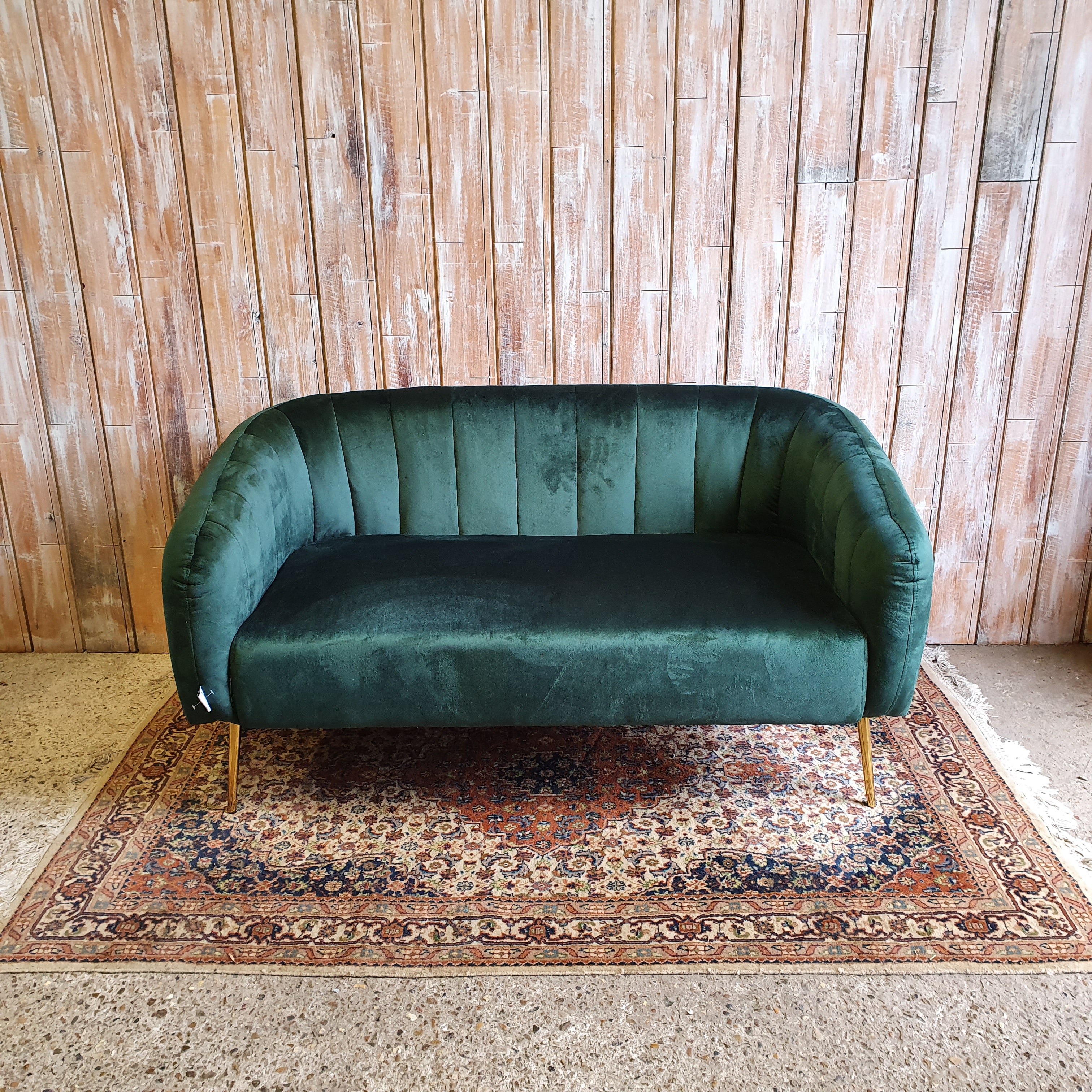 Modern two seater top couch