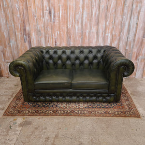 ALBERT: Green Chesterfield Sofa