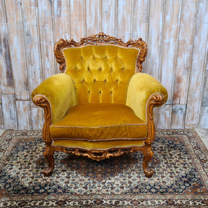 HOPE: Golden Armchair