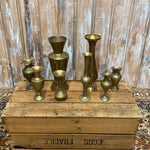 Vintage Brass Vases