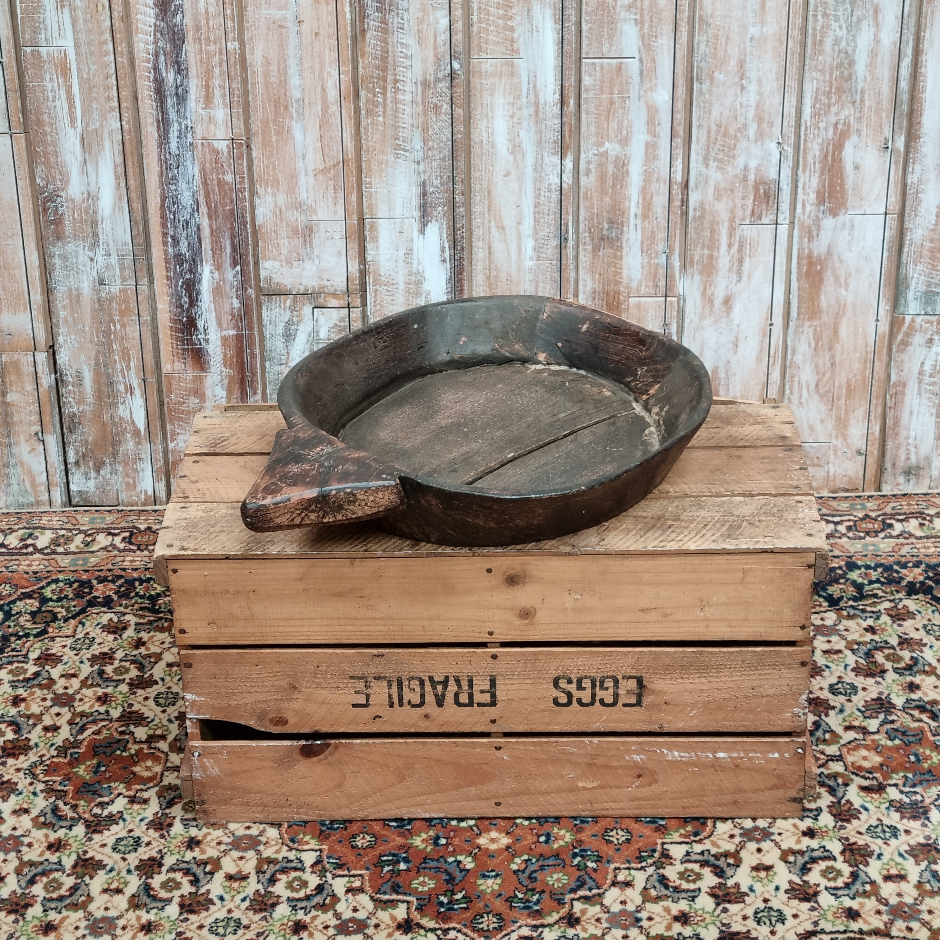 Vintage Wooden Bowl