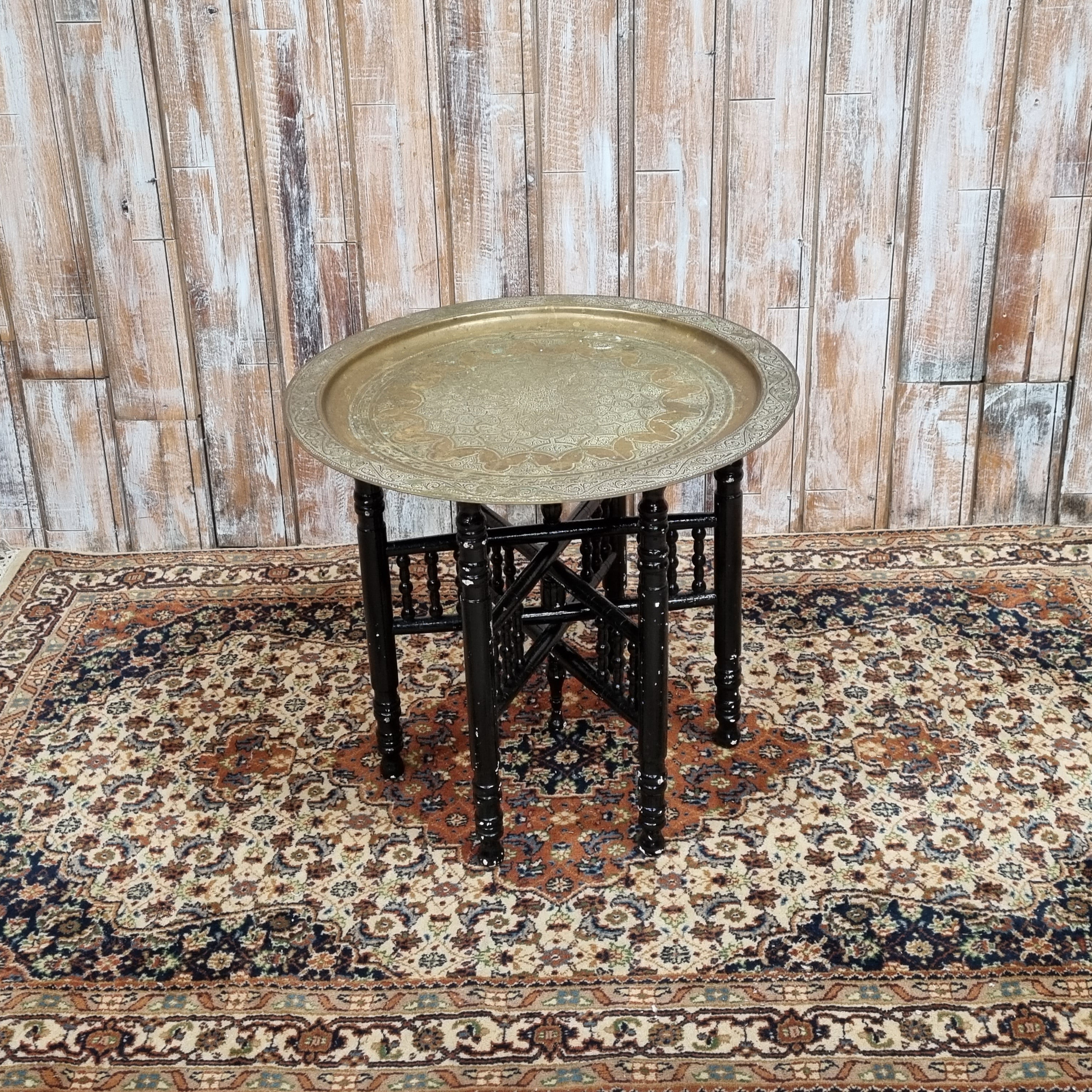 Boho Brass Table