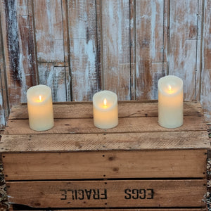 LED Flickering Candles (Set of 3)
