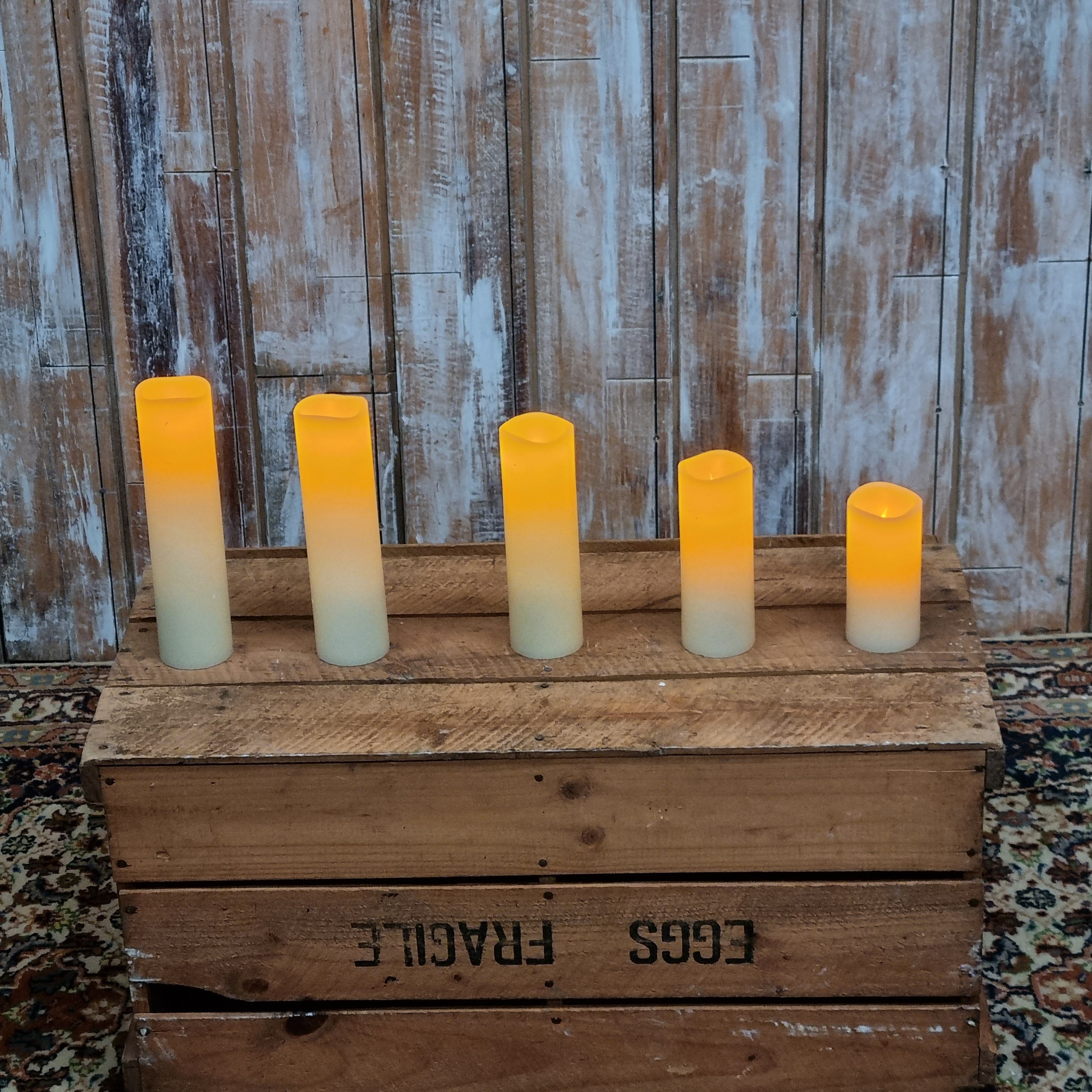 LED Candles (Set of 5)