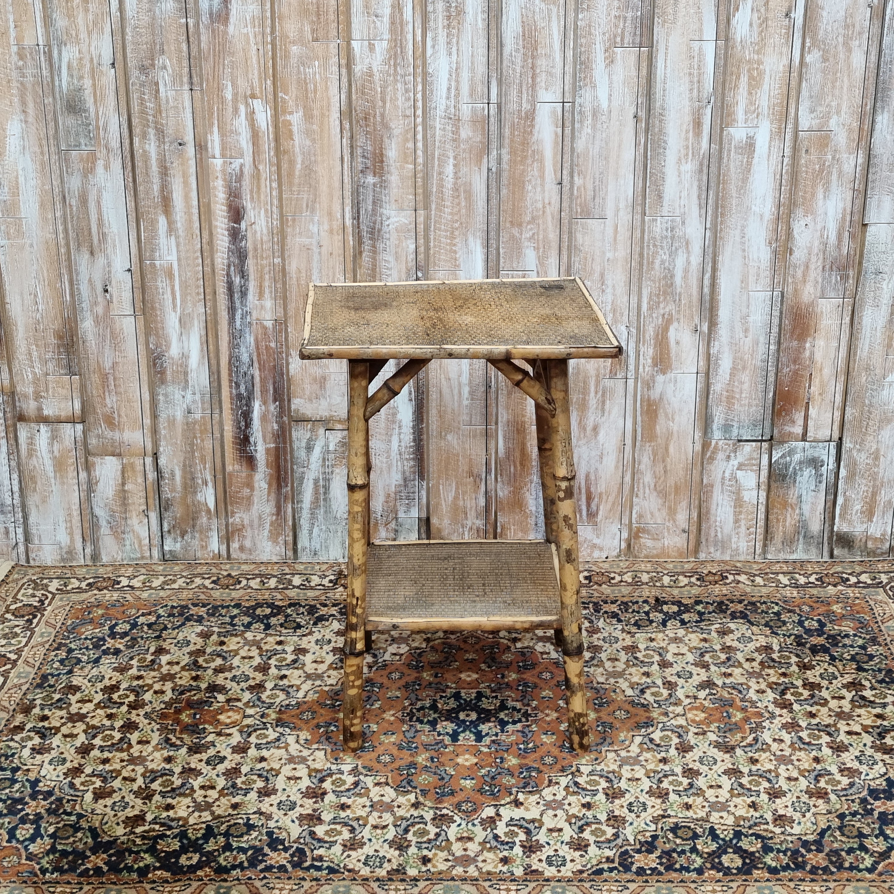 Bamboo Rectangular Side Table