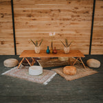Low Boho Seating Area Package
