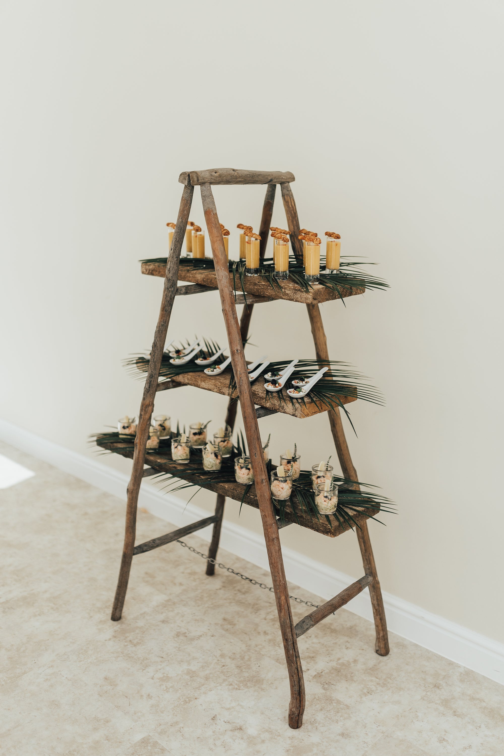 A Frame Rustic Display Ladder