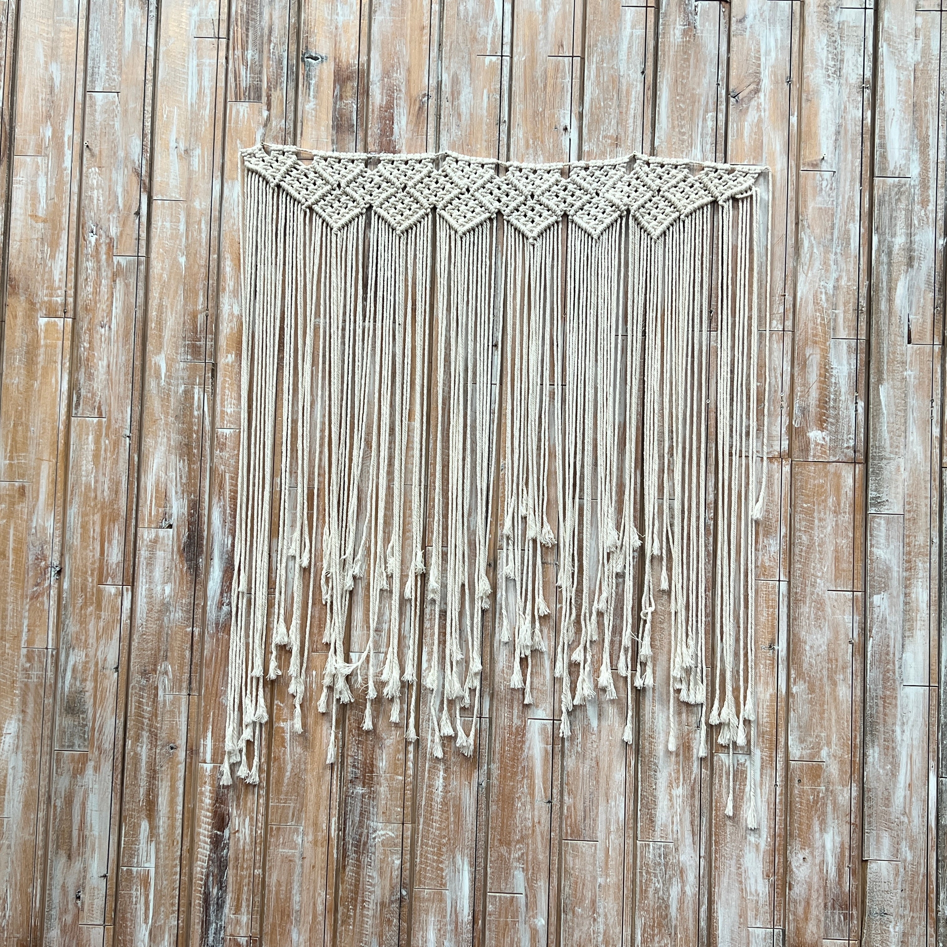 Hanging Macrame Backdrop