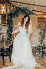 White Peacock Chair