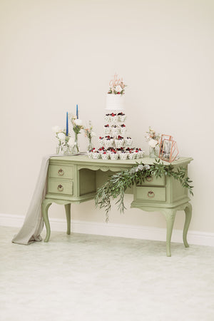 JANICE: Sage Green Vintage Dresser Locate To Create JANICE: Sage Green Vintage Dresser Locate To Create